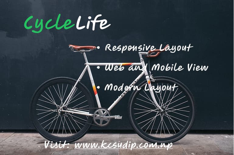 Cover image for the Cycle Life Landing Page case study